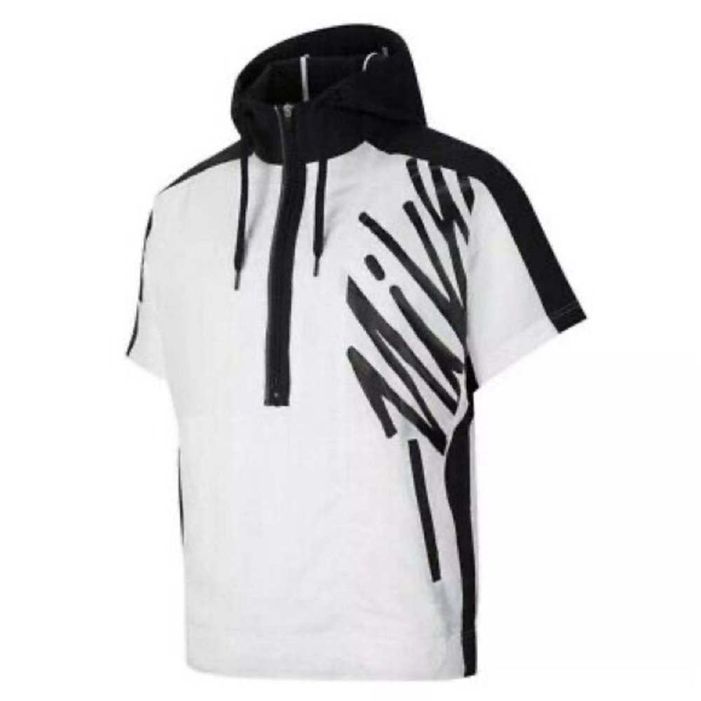 Nike Light Weight 1/2 Zip Short Sleeve Training Hoodie